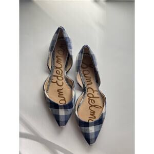 (SALE 5/$25) Sam Edelman Rodney Buffalo Check Flats